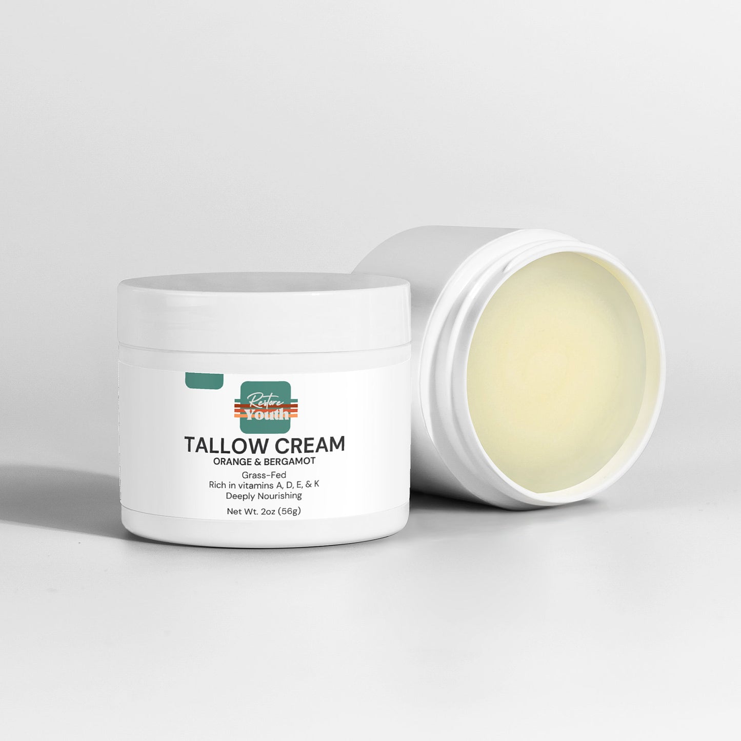 Tallow Cream Orange & Bergamot