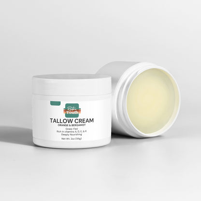 Tallow Cream Orange & Bergamot