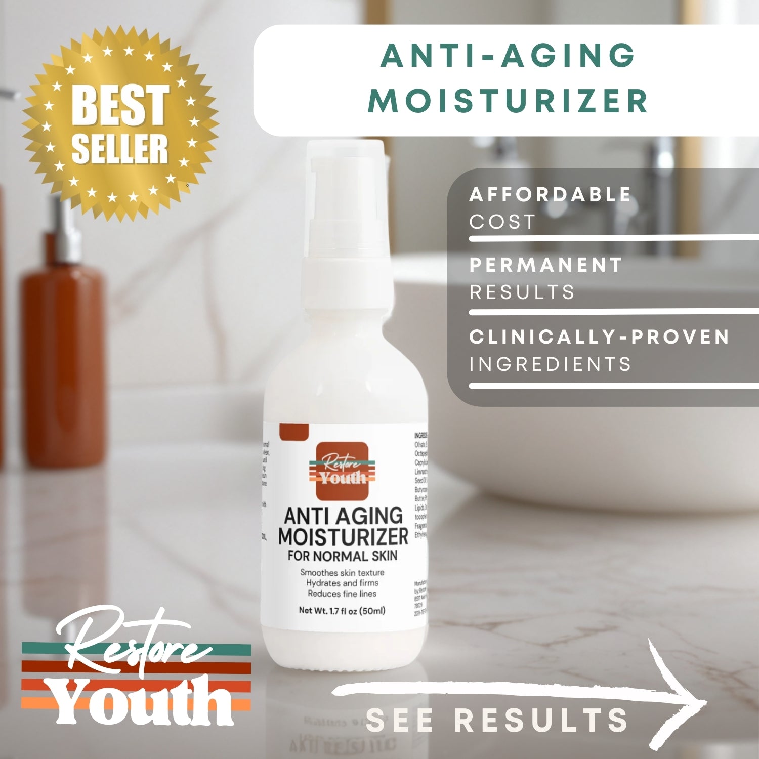 Anti Aging Moisturizer Restore Youth